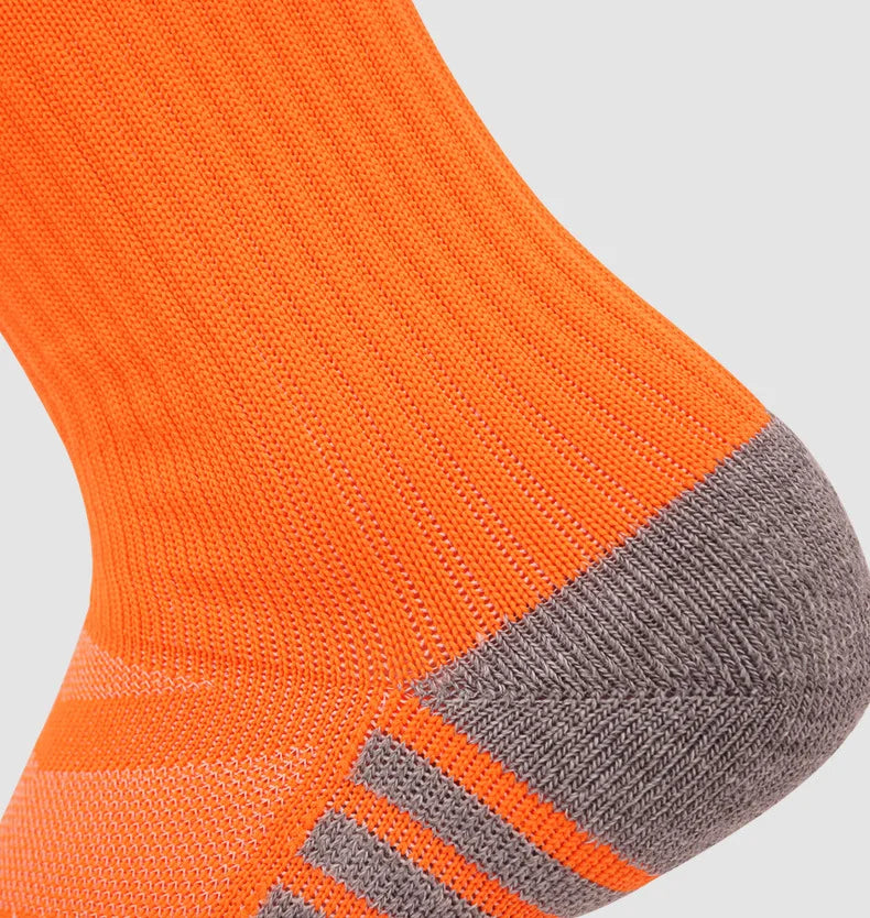 White Black Stripes Football Soccer Socks For Men Teenages Kids Boys Over the Calf Baseball Rugby Athletic Socks Women Girls