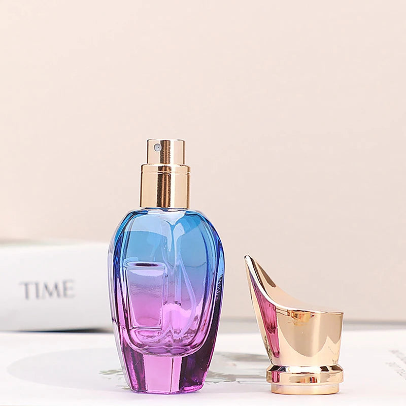 Perfume Bottle 30ML 50ml Glass Colorful Large Capacity Perfume Atomizer High Capacity Empty Container Portable Refillable