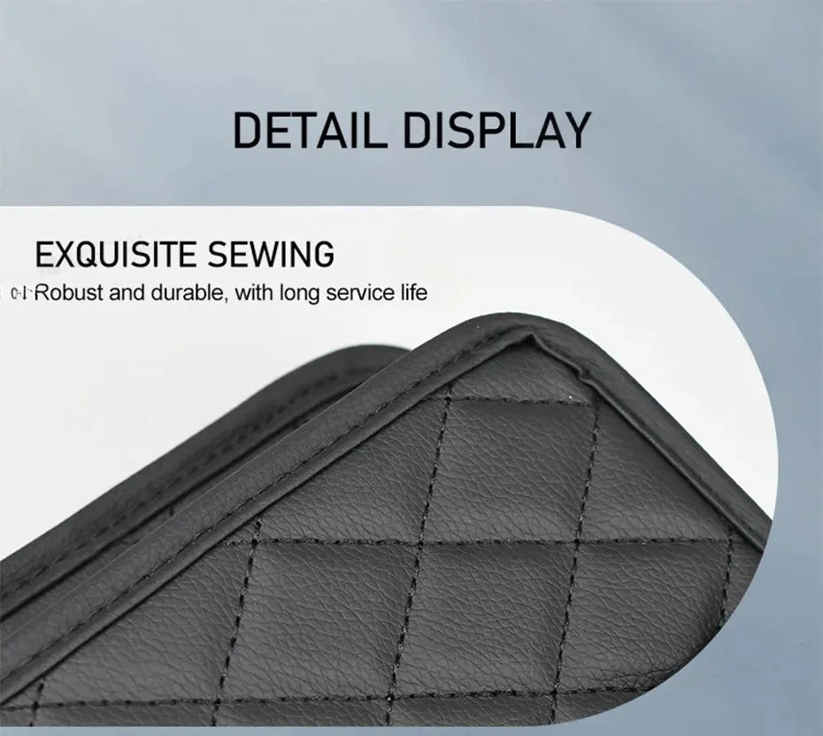 Car Seat Back Storage Box Universal Hanging Headrest Organizer Foldable Storage Pocket for Phone Umbrella Tissue Holder