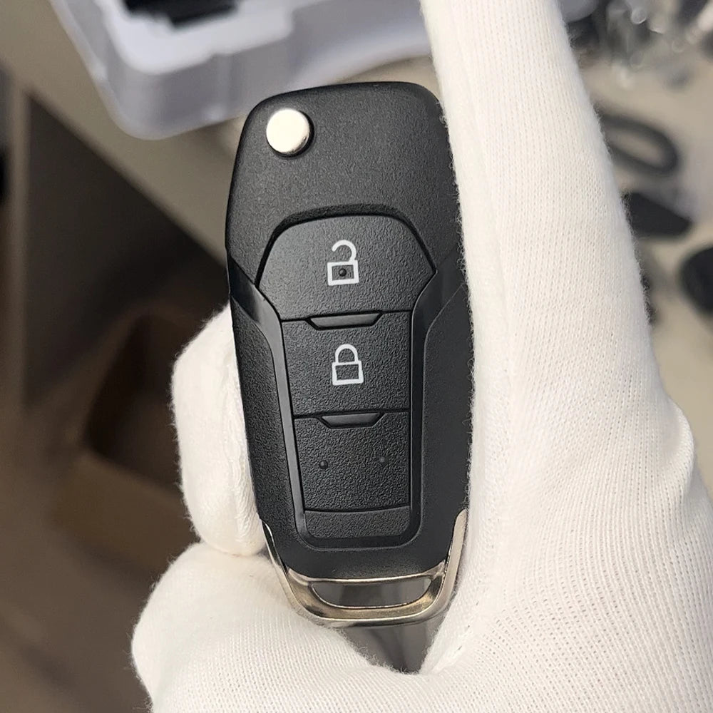EMORPHO EB3T-15K601-BA Remote Car Key Flip Fob ID49 433Mhz For Ford F150 Ranger KA+ Mondeo V GalaxyS-Max DS7T-15K601-B