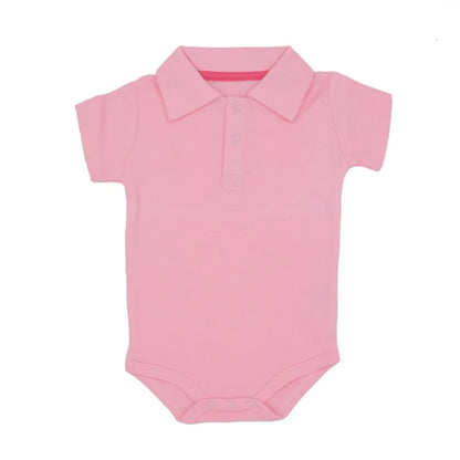 Peleles de verano para bebé niño y niña, con cuello vuelto, ropa de algodón para recién nacidos de 0 a 2 años, conjuntos para bebés