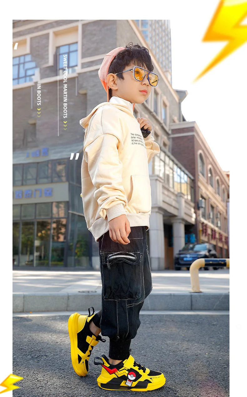 Children Cartoon Sneakers Kids Shoes Fashion Boys and Girls Sneakers Student Casual Running Shoes Breathable and Lightweight