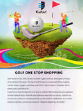 Caiton 50pcs 3-Layer Golf Balls - 332 Dimple, Max Distance, Spin Control, Durable, Accurate - Ideal for Training & Play