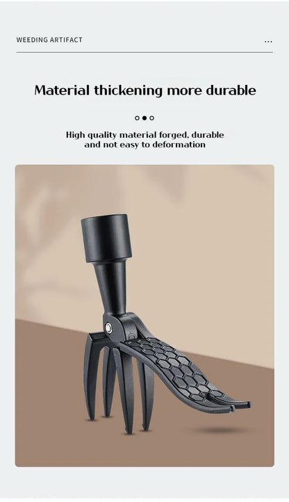 Stand Up Weed Puller Tool with Screw Holes Portable Weeding Head Replacement Gardening Digging Weeder Removal Accessory