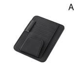 Visor Storage Multi-Pocket Car Sun Visor Document Storage Multi-functional Pen Card Glasses Clip Holder Organizer Interior Acces