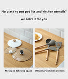 Plastic Spoon Holder Kitchen Cooking Tools Kitchen Spoon Utensil Heat Resistant Storage Racks Kitchen Accessories