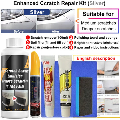 Car Scratch Remover Paint Care Tools Auto Swirl Remover Scratches Repair Polishing Auto Body Grinding Compound Anti Scratch Wax