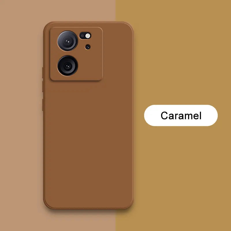 Square Liquid Silicone Back Cover for Xiaomi 13 13T Pro Lite Ultra Camera Protection Soft Waterproof Phone Case Xiaomi13T 13TPro