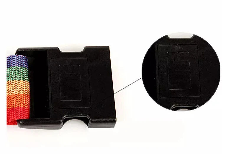 Luggage Strap Anti-theft Luggage Buckle Password Adjustable Bundling Packing Baggage Belt Suitcase Trunk Belts Bag Accessories