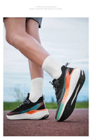 Men's Spring and Summer Soft Bottom Breathable Mesh sneaker Non-slip Wear-resistant Running Outdoor Casual Low-top Men's Shoes