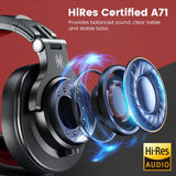 Oneodio A71 Wired Over Ear HiFi Headphones With Mic Studio DJ Headphone Professional Monitor Recording Mixing Headset For Gaming