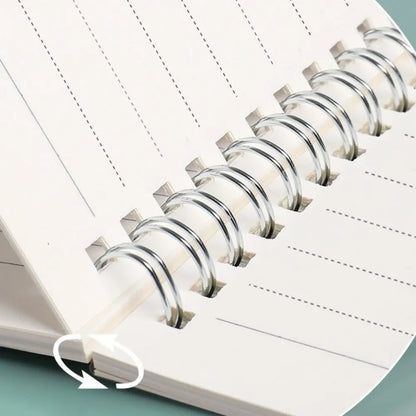Cuaderno espiral de alta calidad A5/B5/A4 con cuadrículas/líneas horizontales en blanco, bloc de notas con 80 hojas, cuaderno de bocetos, material escolar y de oficina.
