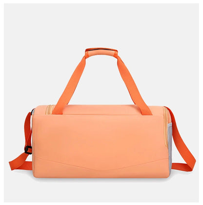 Woman Sports Gym Handbag Waterproof Fitness Training Bag Dry Wet Swimming Tote With Shoes Pocket Travel Luggage Shoulder Bags