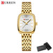 gold white box