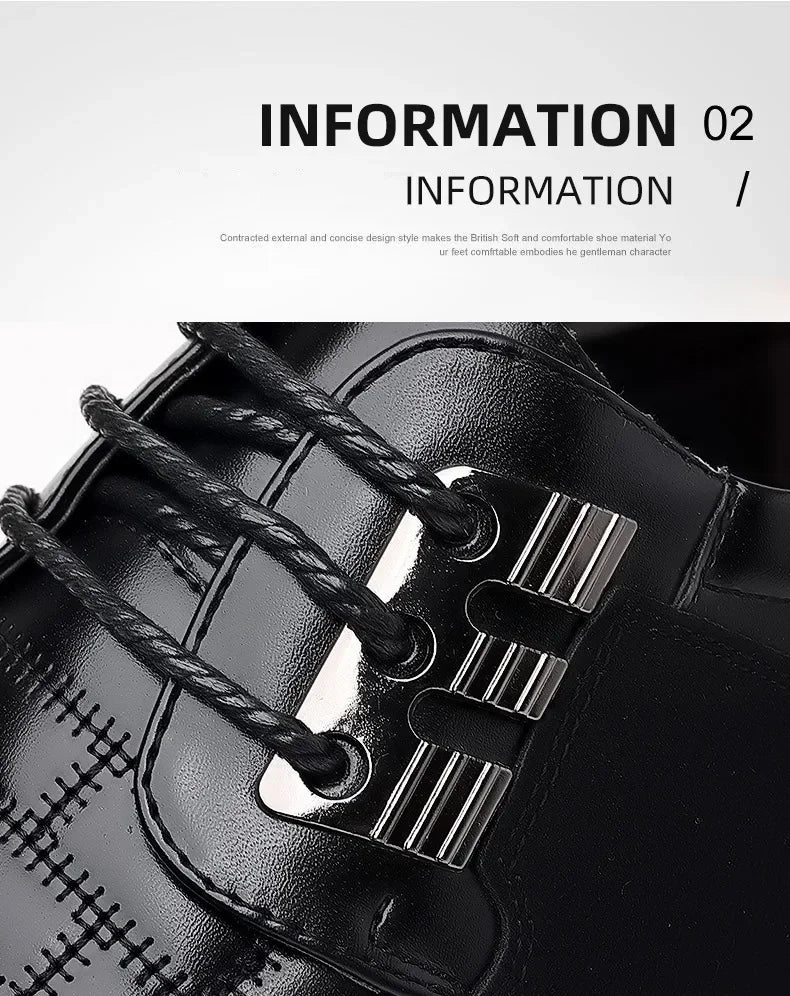 2024 Autumn Business Casual Shoes for Men Trend Classic Leather Shoes Outdoor Men Sneakers Sewing Breathable Men's Dress Shoes