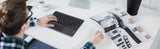 Wireless Backlit Bluetooth with Touchpad Ultra Slim 7-Colors Backlit Keyboard Portable Rechargeable Keyboard for ipad