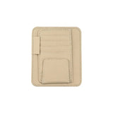 Visor Storage Multi-Pocket Car Sun Visor Document Storage Multi-functional Pen Card Glasses Clip Holder Organizer Interior Acces
