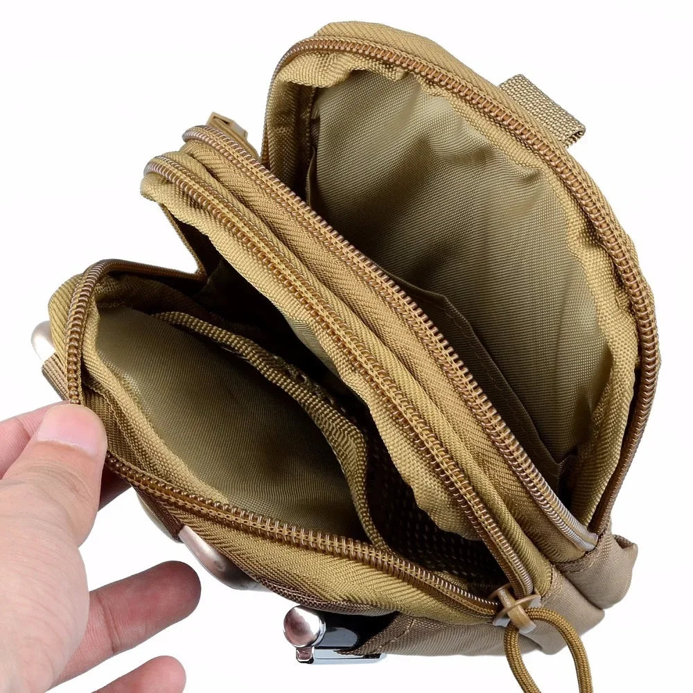 Tactical Leg Bag Fanny Pack Men Camouflage Riding Locomotive Multifunctional Belt Leggings Bag Hanging Waist Bag Packs Pochete