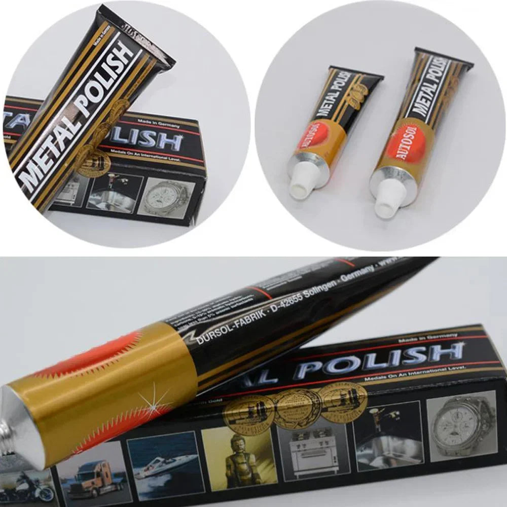 Metal Polishing Agent Cream Knife Machine Polishing Wax Supplies Professional Polishing Paste Rust Oxide Remover Clean Tool 50g