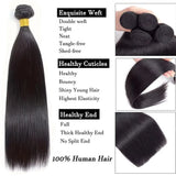 Extensões de cabelo Humano natural liso Mechas Premium