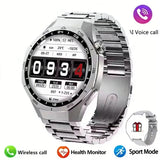 LAXASFIT 2026 New Smart Watch Bluetooth Calling Fitness Tracking Music Playback Health Monitor Smartwatch for Men Women