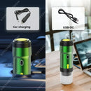 Electric Portable Coffee Machine Portable Italian Espresso Machine for Car & Home 3-in-1 Capsule Powder Travel Coffee Maker