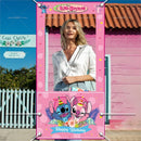 Disney Lilo And Stitch Photo Booth Frame Props Children's 1st Birthday Party Shooting Background Props Baby Party Decoration