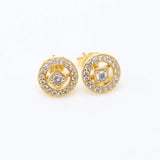 2024 New 925 Silver Plated Double Hoop Earrings For Women Butterfly Sun Moon Heart DIY Accessories 