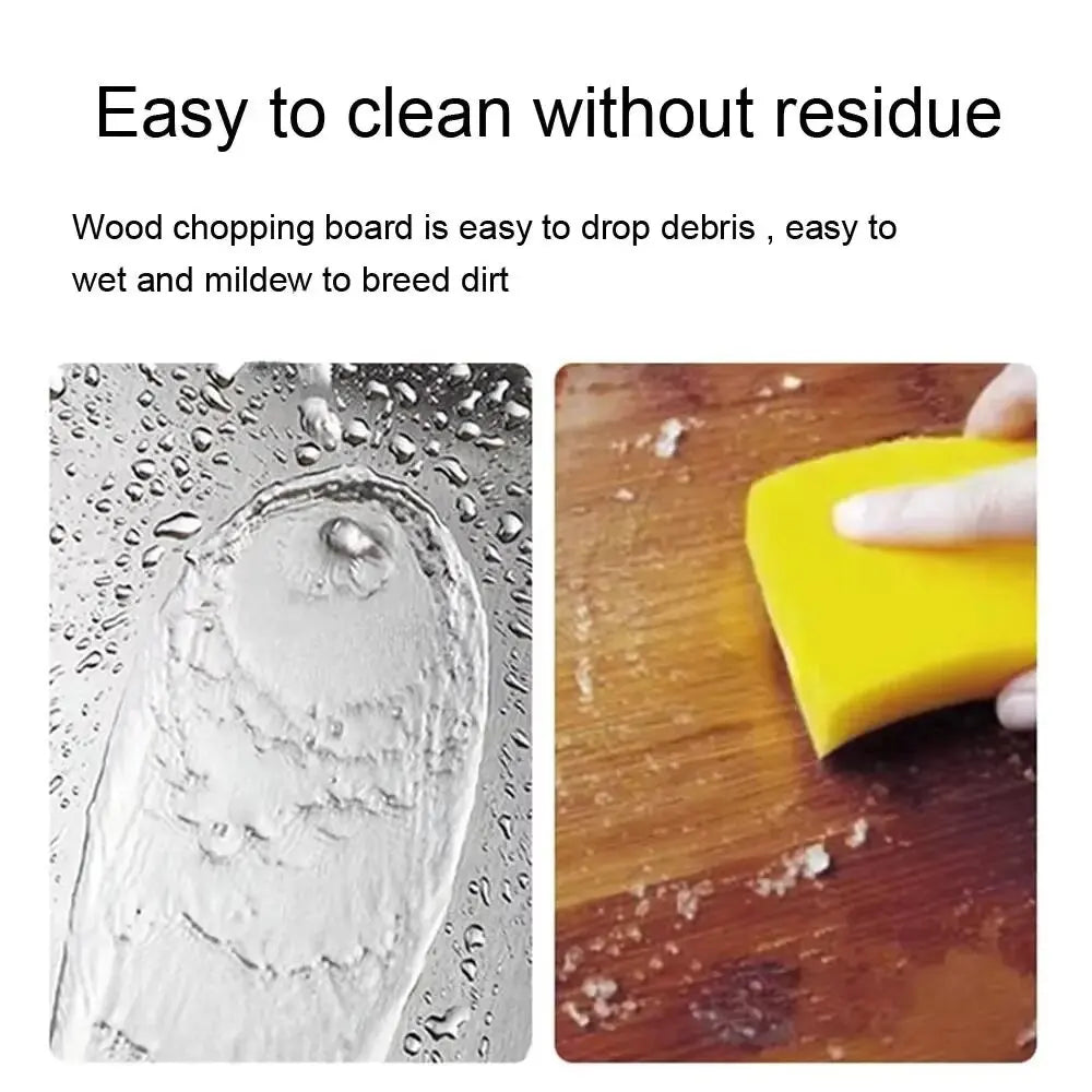 Stainless Steel Thickened Cutting Board Antibacterial Mildew-proof Kneading Dough Board Kitchen Fruit vegetable Cutting Board