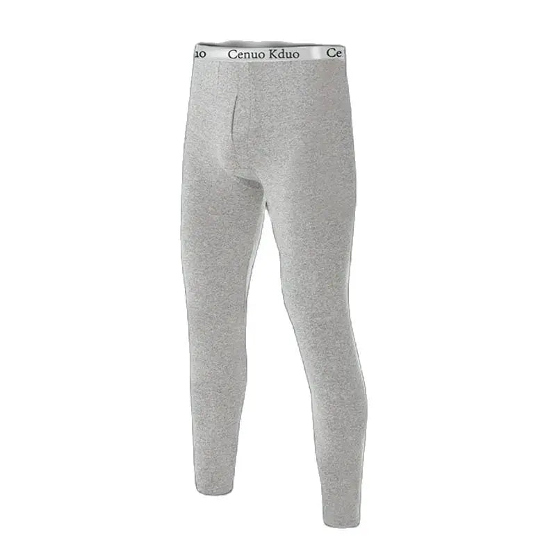 Calzoncillos largos térmicos para hombre, ropa interior de invierno cálida y agradable para la piel, mallas elásticas suaves y cómodas de talla grande.