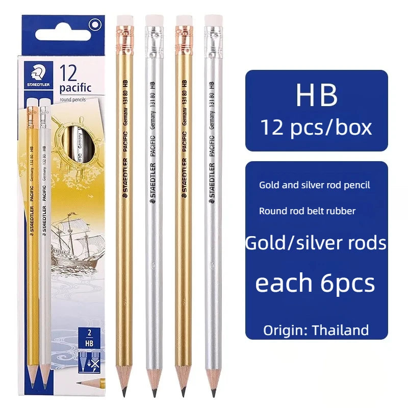 12pcs STAEDTLER Pencil HB/2B School Stationery Office Supplies Drawing Sketch Pencil Student Art Supply