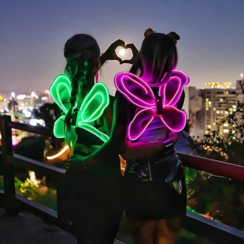 10/5/3/1M EL Wire Light Strip Battery USB Switch Neon Glowing String Lights DIY Rope Tube Halloween Blacklight Multicolor Decor