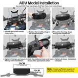 Rhinowalk Motorcycle Handlebar Bag Waterproof Universal Storage Bag Travel Motor Accessory For BMW1250ADV KTM890 CF450 Kawasaki