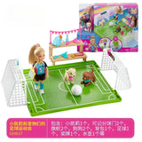 Genuine Soccer Club Barbie Dolls Accessories with Clothes Toys for Children Girls Sport Gift Doll Lovely Baby Toys Cartoon