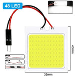 C5W Festoon LED Bulb 31mm 36mm 39mm 41mm T10 W5W LED COB Light 12V White 7000K Car Interior Dome Reading Trunk Lmaps