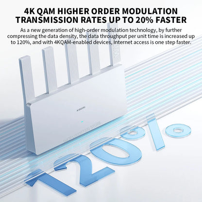 NEW Xiaomi Router BE5000 Wi-Fi 7 2.4/5GHz Dual-Frequency Mesh 2.5G High-Speed ​​Network Port IPTV OFDMA Signal Amplifier Mi Home