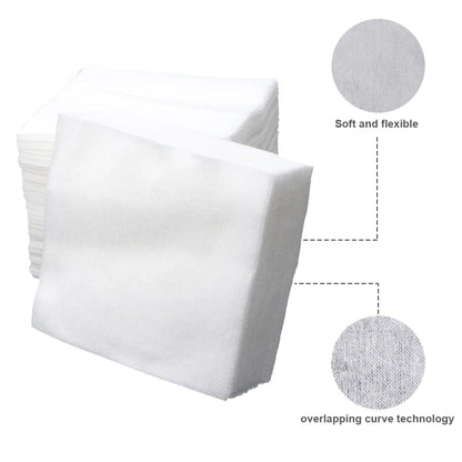 300PCS Non Woven Gauze Pad First Aid Gauze Sponges For Wound Care Sterile Gauze Flexible Breathable (White)