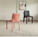 Stackable Household Dining Chairs Italian Style Minimalism Light Luxury Dining Chairs Makeup Backrest Cadeira Home Furniture
