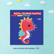 Line Drawing, Children's Doodle Books, Learning Numbers, Early Education to Improve Grades, Fun Drawing Games, Holiday Gifts