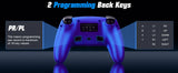 Controller For Playstation 5 PS5/PS5 Pro/Slim/PC Gamepads W/Hall Effect RGB Wireless Game Control Joystick Marco/Turbo Program