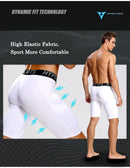 2025 Compression Shorts Men Summer Sportswear Training Tights Gym Fitness Leggings Short Pants Sport Bottoms Running Shorts Men