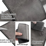 4 pcs Suede Waterproof Non-Slip Cup Coasters Center Console Car Decor for Volkswagen Golf 8 R-Line & Pro Accessories