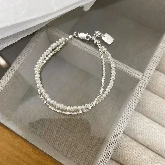 Pulseras brillantes ajustables para mujer, plata de ley 925, elegante joyería fina, regalos para bodas, moda, color nuevo 