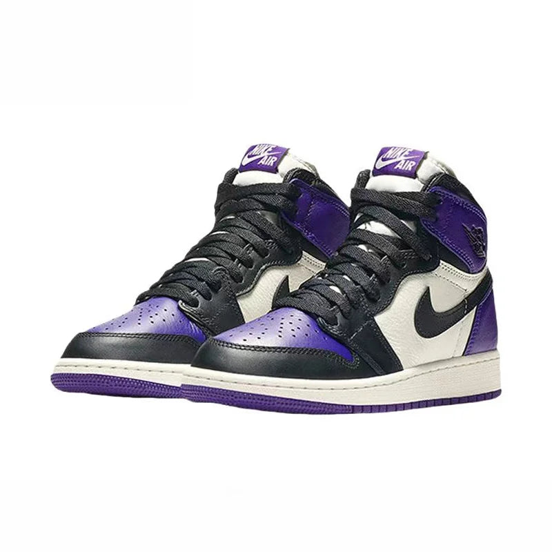 Zapatillas deportivas Nike Air Jordan 1 Retro High Chicago Lost and Found Court Purple White Shadow para exteriores, para hombre y mujer, baloncesto