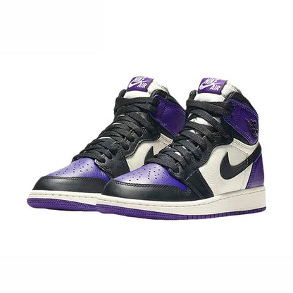nike air Jordan 1 Retro High Chicago Lost and Found Court Purple White Shadow Outdoor sports sneakers men women basketball