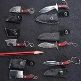 Portable Mini Knife Demolition Express Knife Collection Knife Keychain Ornament Out of The Box Portable Knife Bottle Cap Opening