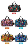 Oxford Leaves Large Capacity Travel Tote 2026 New High Quality Durable Bags Portable Daily Commute Versatile Travel Bags