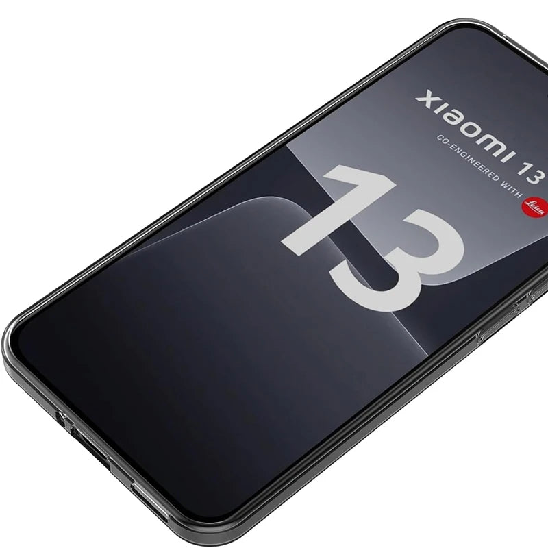 FUNDA DE SILICONA ORIGINAL TRANSPARENTE PARA XIAOMI MI 13 13T PRO, ULTRAFINA Y TRANSPARENTE, CARCASA TRASERA DE TPU DELGADA PARA XIAOMI 13 T