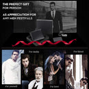 Wallets Mens Slim RFID Blocking Genuine Leather with Coin Pocket  2 Banknote Compartments 10 Credit Card Holders Wallet for Men