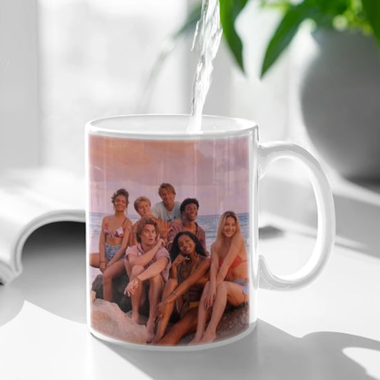 Outer Banks Anime Ceramic Mug Cute Coffee Tea Milk Stave Mugs and Cups with Handle Novelty Gifts